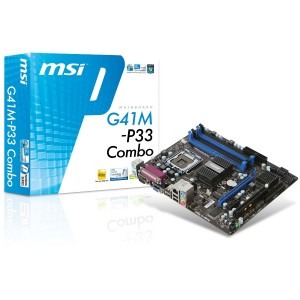 MSI G41M-P33 Combo