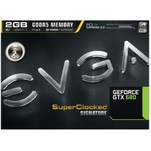 EVGA GeForce GTX 680 SuperClocked Signature 2GB GDDR5 256-bit