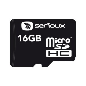Serioux Micro SDHC 16GB Clasa 10 + Adaptor SD
