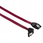 Hama SATA-II Female - SATA-II Female, conector 90 grade, 0.6m, rosu