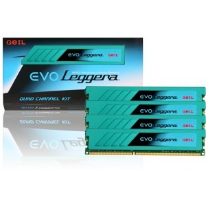 Geil Evo Leggera 16GB DDR3 1600MHz CL9 Quad Channel Kit