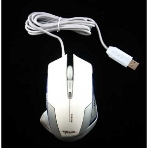E-Blue Cobra Mazer Type-R 2400 dpi White