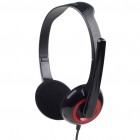 Casti Gembird On-Ear, MHS-002 Black