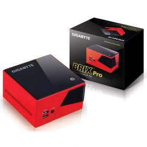 GIGABYTE BRIX Pro, Crystal Well i5 4570R 2.7GHz, 2x DDR3 16GB max, mSATA, HDD 2.5 inch, Wi-Fi, Bluetooth, HDMI, Mini DisplayPort, USB 3.0