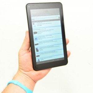 UTOK i700, 7 inch MultiTouch, Intel Atom Z2520 1.2Ghz Dual Core, 1GB RAM, 8GB flash, Wi-Fi, Bluetooth, Android 4.4, negru