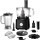 Robot de bucatarie Heinner Cuisine Chef HFP-750BK, 750W, 1.2L, Negru