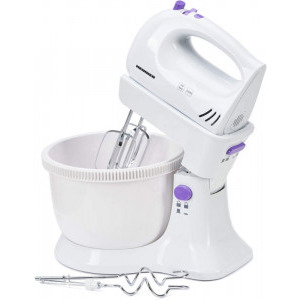 Heinner Mixer cu bol, Ultraviolet HMB-350UV, 300W, 2.5L, Alb