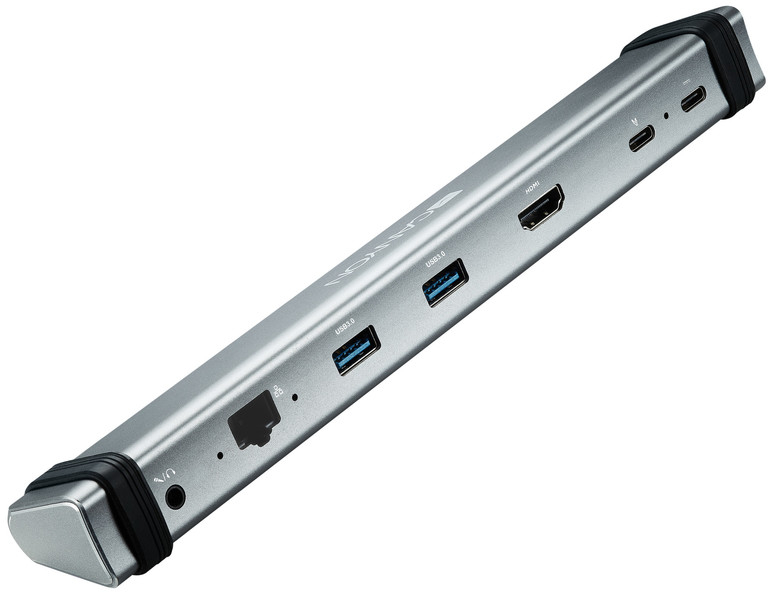 Canyon Multiport Universal USB Tip C 6-in-1, Gigabit LAN, 60W