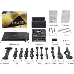Seasonic Focus GX ATX 3.0, 80+ Gold, 750W