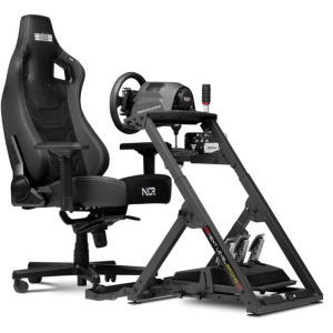 Next Level Racing Elite Black Leather & Suede