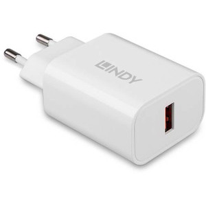 LINDY 1x USB, 18W, White