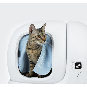 PetKit Perdea magnetica rezistenta la praf, compatibila Pura Max