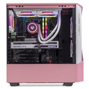 Gaming BALAUR Pink Limited Edition, Intel i5-13400F 2.5GHz, 32GB DDR5, 1TB SSD, RTX 4060 8GB GDDR6, Iluminare RGB