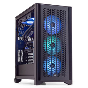 Gaming GREUCEANU Live Stream powered by Corsair, AMD Ryzen 9 7900 3.7GHz, 32GB DDR5, 2TB SSD, RTX 4070 SUPER 12GB GDDR6X, Iluminare RGB, Windows 11 Home preinstalat (Game Ready)