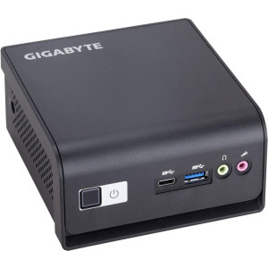 Mini PC GIGABYTE BRIX, Procesor Intel® Pentium® Silver J5005 1.5GHz Gemini Lake, no RAM, no Storage, UHD Graphics, Wi-Fi, HDMI, no OS