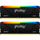 Memorie Kingston FURY Beast RGB 32GB DDR4 3600MHz CL18 Dual Channel Kit