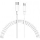 Cablu de date / adaptor Xiaomi USB-C Male la Lightning Male, 1 m, White, amperaj maxim suportat 3A