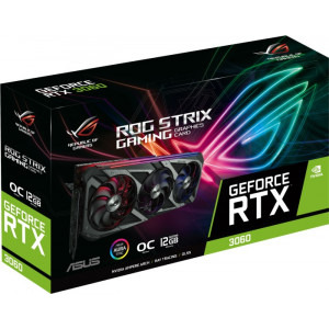 ASUS GeForce RTX 3060 ROG STRIX O12G LHR 12GB GDDR6 192-bit
