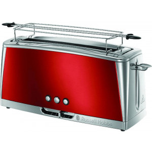 Russell Hobbs Prajitor de paine Luna Solar Red 23250-56, 1420W, Rosu/Inox