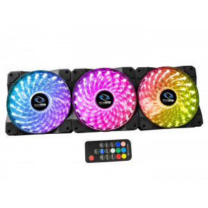 RAIDMAX NV-A120R3 RGB 120mm Three Fan Pack