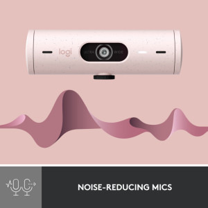 Logitech Brio 500 FHD Autofocus, USB-C, Microfon, Rose