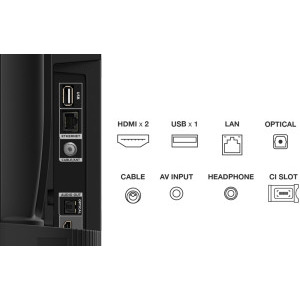 TCL Smart TV Android 32S5400A Seria S5400A 80cm negru HD Ready