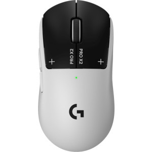 Mouse Gaming Logitech PRO X2 Superstrike White/Black