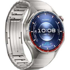 Huawei Watch GT 6 Pro, 46mm, Titanium Alloy, curea Titanium