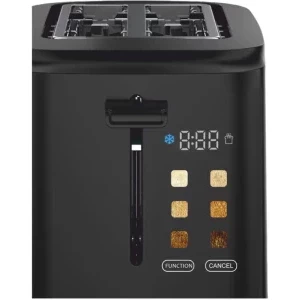 Daewoo Prajitor de paine DBTCT80B, 800W, Negru/Argintiu