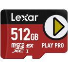 Card memorie Lexar microSDXC Express PLAY Pro UHS-I 512GB