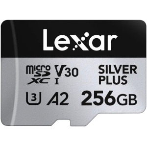 Card memorie Lexar microSDXC Professional Silver Plus UHS-I 256GB