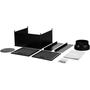 Turbionaire integrata TNP60BB, Putere de absorbtie 800 m3/h, Clasa A+, Iluminare LED, Dubla aspiratie, Sticla tratata termic, Tuya, 60 cm, Negru