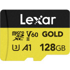 Card memorie Lexar microSDXC Professional GOLD UHS-II 128GB