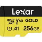 Card memorie Lexar microSDXC Professional GOLD UHS-II 256GB