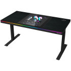 Birou Gaming LORGAR LRG-DE90W RGB Black