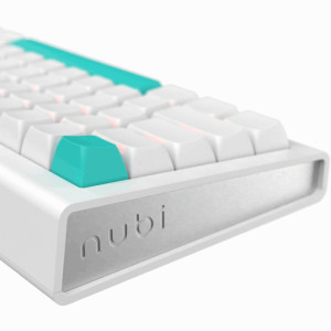 Nubi NK68 Pro RGB g3ms Aquamarine Switch White Mecanica