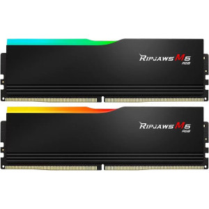 Memorie G.Skill Ripjaws M5 RGB 32GB DDR5 6800MHz CL34 Dual Channel Kit Black