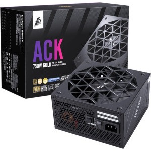1st PLAYER HA-750BA2, 80+ Gold, 750W, Black
