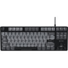 Tastatura Gaming Fury Kanabo K2 TKL Linear Switch Grey/Black Mecanica