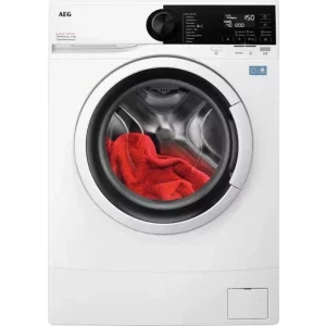 Masina de spalat rufe AEG L6SE27WE, Slim, 7 kg, 1200 RPM, Clasa A, Inverter, ProSense, TimeSave, Alb