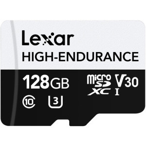 Card memorie Lexar microSDXC High-Endurance UHS-I 128GB