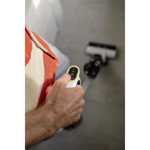 Karcher FCV 3 Natural N, vertical cu mop, 160W, 0.42L, Alb/Negru
