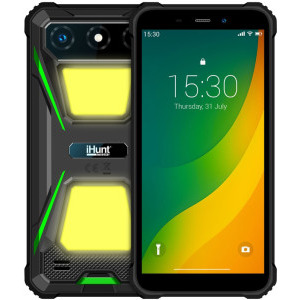 Smartphone iHunt Titan P10000 ULTRA, Quad Core, 128GB, 16GB RAM, Dual SIM, 4G, Dual Camera, Black