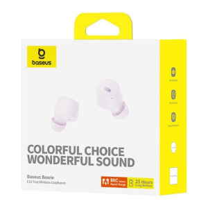 Baseus In-Ear, Bowie E18 Bluetooth Purple
