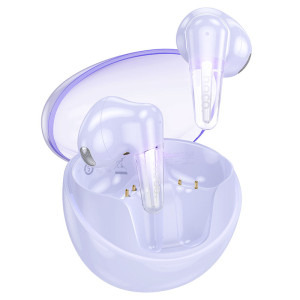 Casti Hoco In-Ear, EW202, TWS, Purple