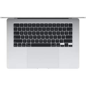 Apple 15.3'' MacBook Air 15 with Liquid Retina, Apple M5 chip (10-core CPU), 24GB, 512GB SSD, Apple M5 10-core GPU, macOS, Silver, US keyboard, 2026