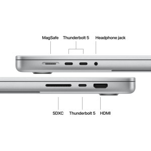 Apple 16.2'' MacBook Pro 16 Liquid Retina XDR, Apple M5 Max chip (18-core CPU), 64GB, 4TB SSD, Apple M5 Max 40-core GPU, macOS, Silver, INT keyboard, 2026