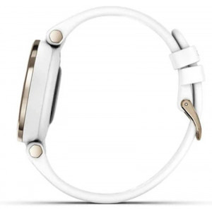 Garmin Lily Cream Gold/White Silicone