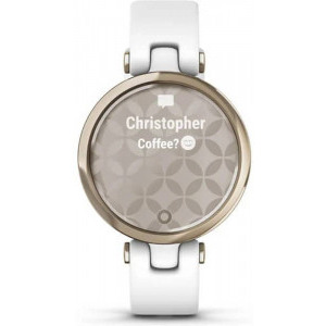 Garmin Lily Cream Gold/White Silicone