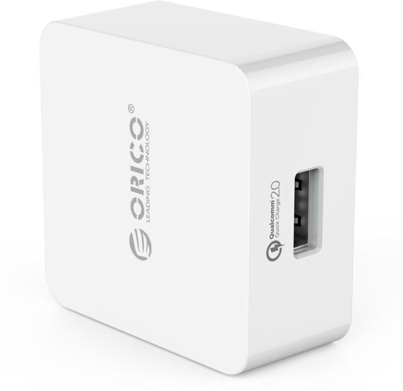 Incarcator retea GSM Orico 1x USB, 2A, 18W, White, tehnologia Quick Charge 2.0